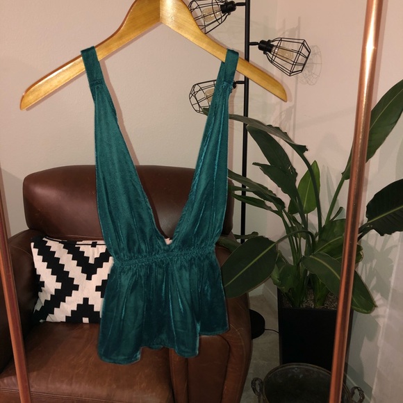 Urban Outfitters Tops - URBAN OUTFITTERS Velvet Top